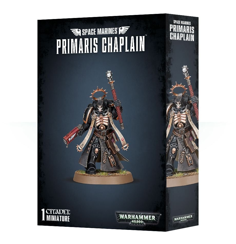 Warhammer 40K: Space Marines - Primaris Chaplain (ONLINE ORDER ONLY)