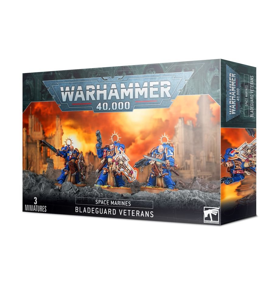 Warhammer 40K: Space Marines - Bladeguard Veterans (ONLINE ORDER ONLY)