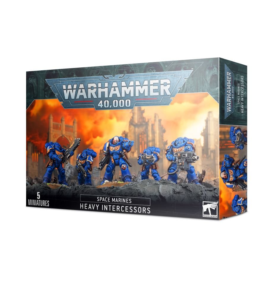 Warhammer 40K: Space Marines - Heavy Intercessors (ONLINE ORDER ONLY)