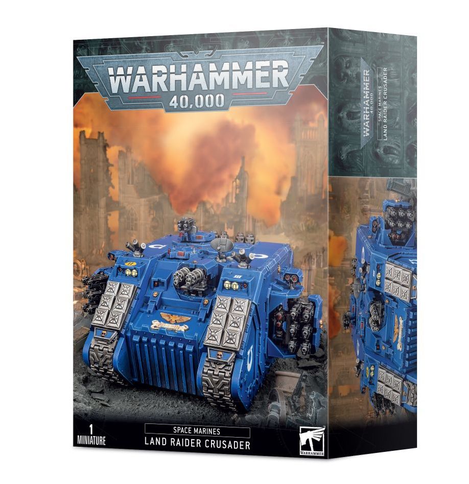 Warhammer 40k Space Marines Land Raider Crusader (ONLINE ORDER ONLY)