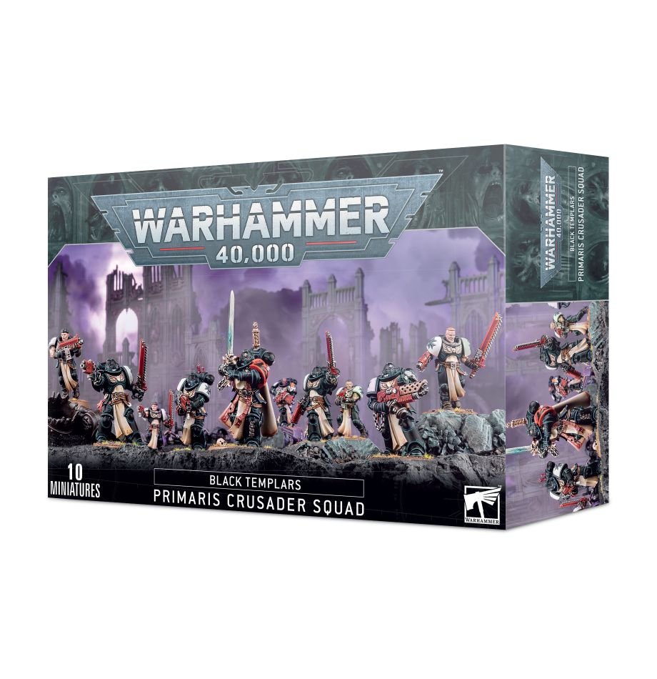Warhammer 40K: Black Templars - Primaris Crusader Squad (ONLINE ORDER ONLY)