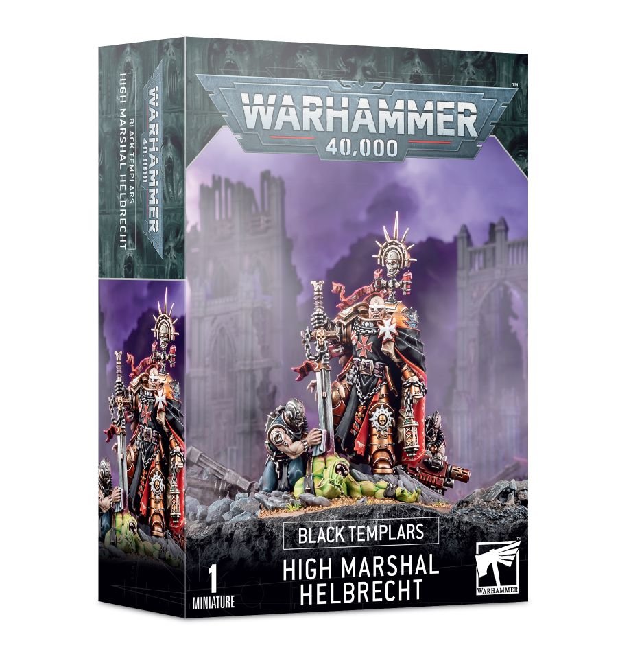 Warhammer 40K: Black Templars - High Marshal Helbrecht (ONLINE ORDER ONLY)