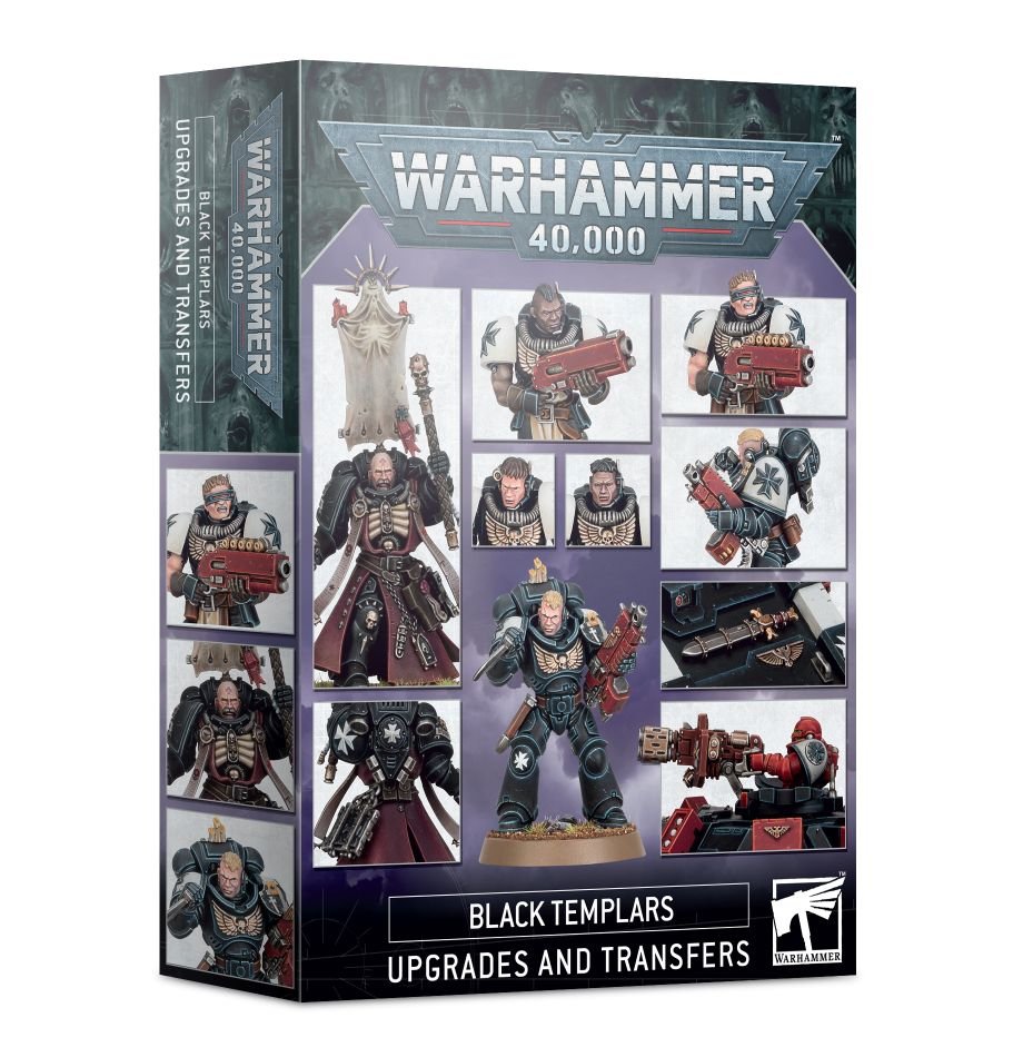 Warhammer 40K: Black Templars - Upgrades and Transfers (ONLINE ORDER ONLY)