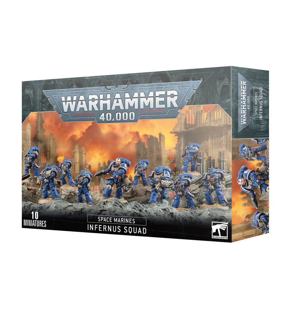 Warhammer 40k Space Marines: Infernus Squad (ONLINE ORDER ONLY)