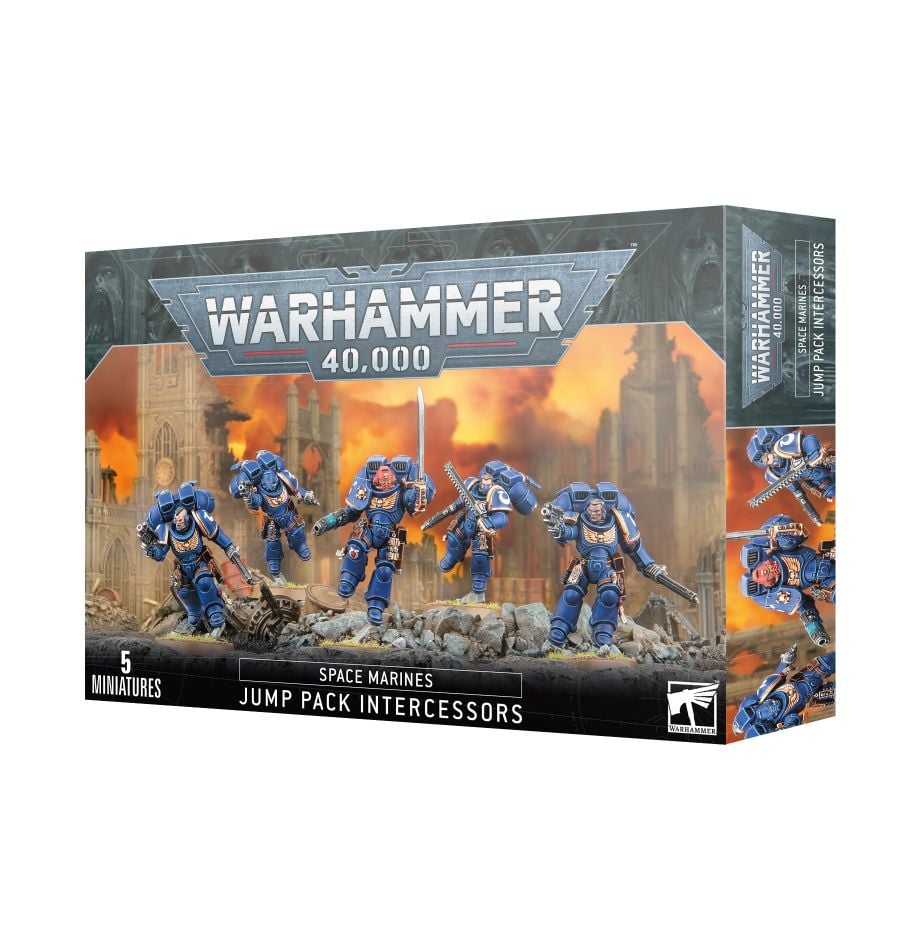 Warhammer 40k Space Marines Jump Pack Intercessors (ONLINE ORDER ONLY)