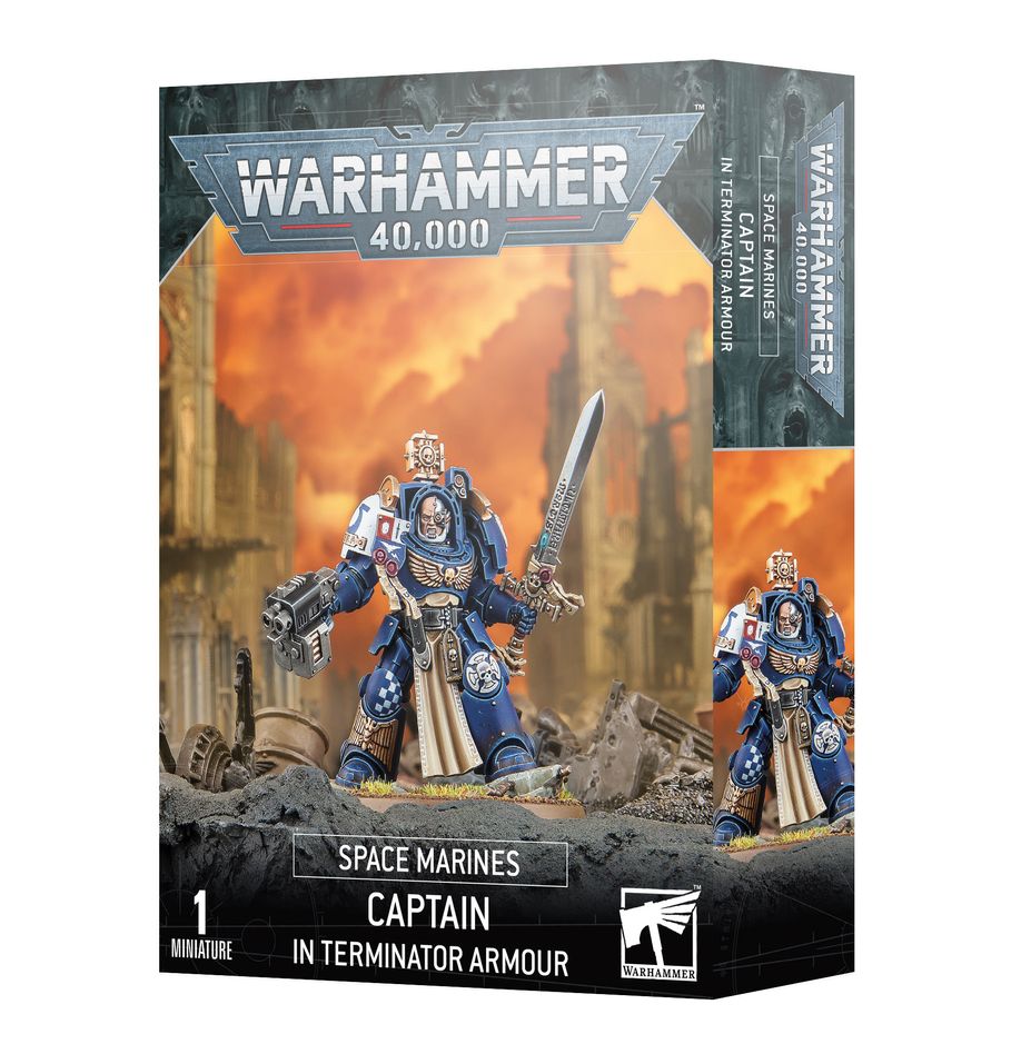 Warhammer 40k: Space Marines: Captain in Terminator Armor (ONLINE ORDER ONLY)