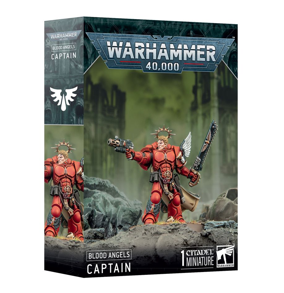 Warhammer 40K: Blood Angels - Captain (ONLINE ORDER ONLY)