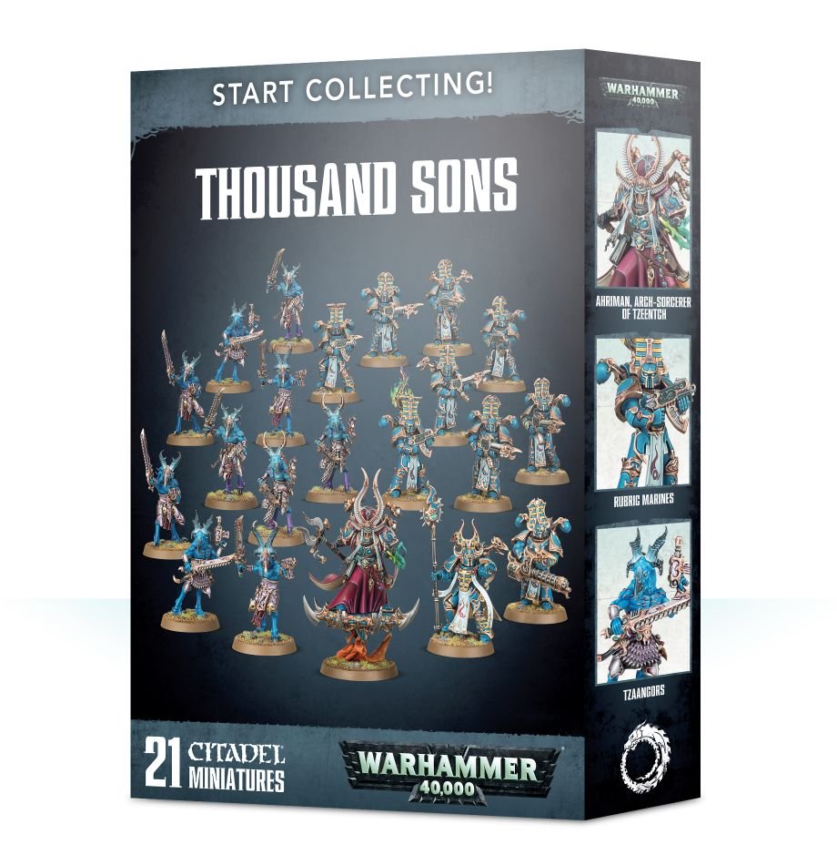 Warhammer 40K: Start Collecting! Thousand Sons (ONLINE ORDER ONLY)