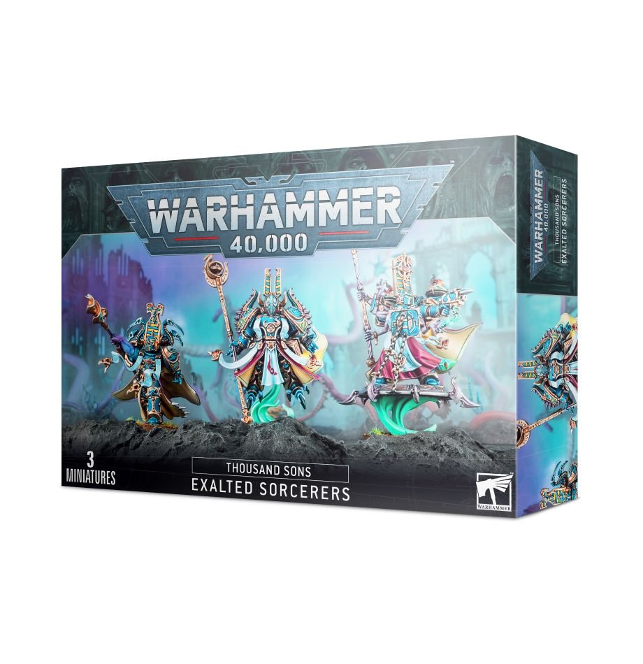 Warhammer 40K: Thousand Sons - Exalted Sorcerers (ONLINE ORDER ONLY)