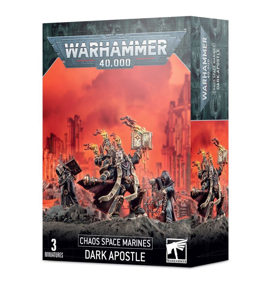 Warhammer 40k Chaos Space Marines Dark Apostle (ONLINE ORDER ONLY)