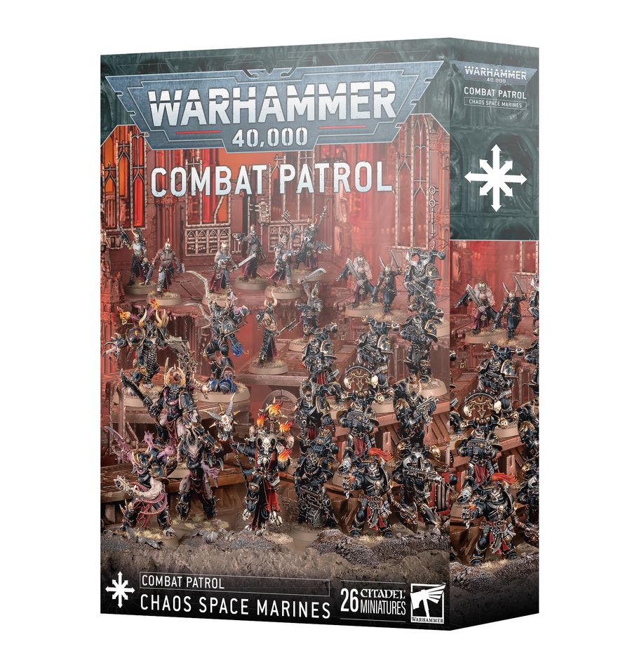 Warhammer 40K: Chaos Space Marines - Combat Patrol (ONLINE ORDER ONLY)