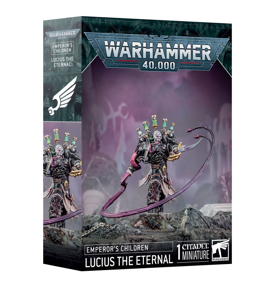 Warhammer 40K: Emperor's Children - Lucius the Eternal (ONLINE ORDER ONLY)