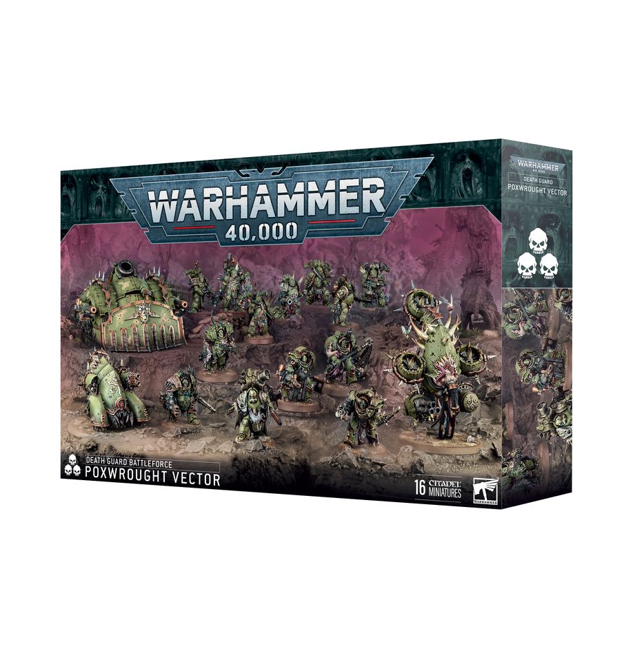 Warhammer 40k: Poxwrought Vector - Death Guard Battleforce (ONLINE ORDER ONLY)