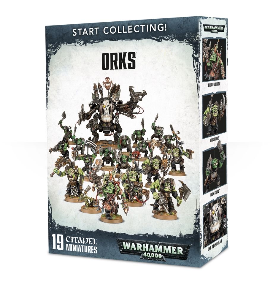 Warhammer 40K: Start Collecting! Orks (ONLINE ORDER ONLY)
