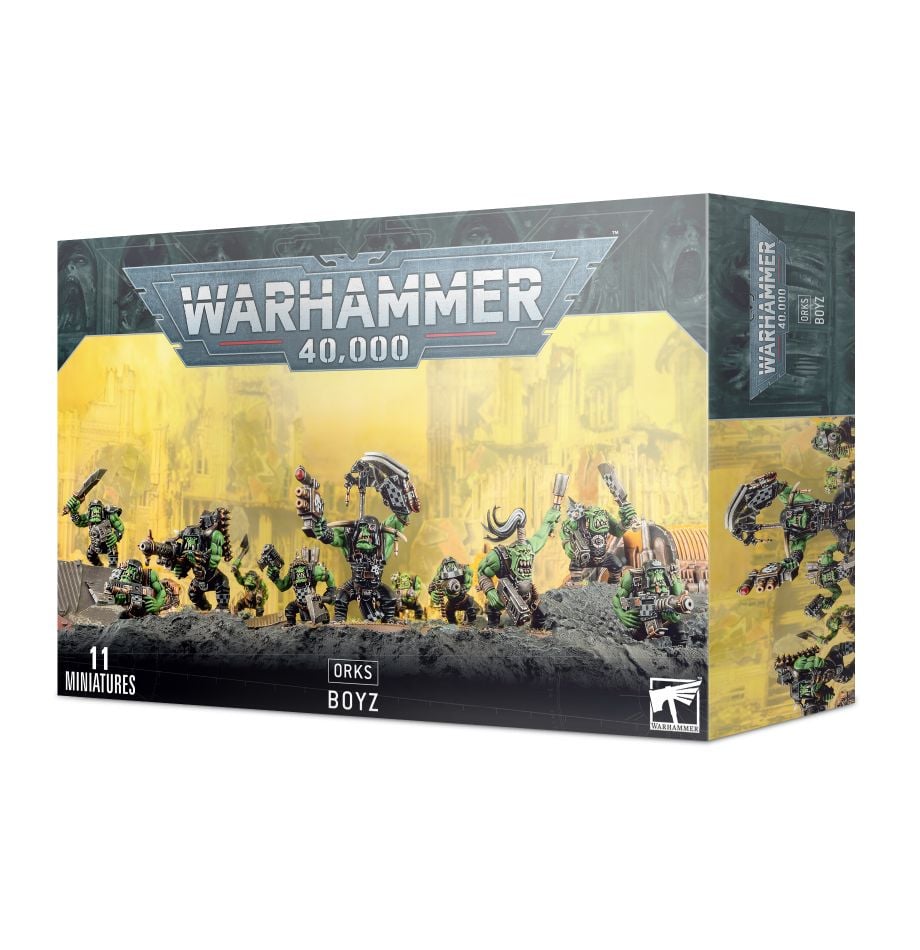 Warhammer 40K: Orks - Ork Boyz (ONLINE ORDER ONLY)