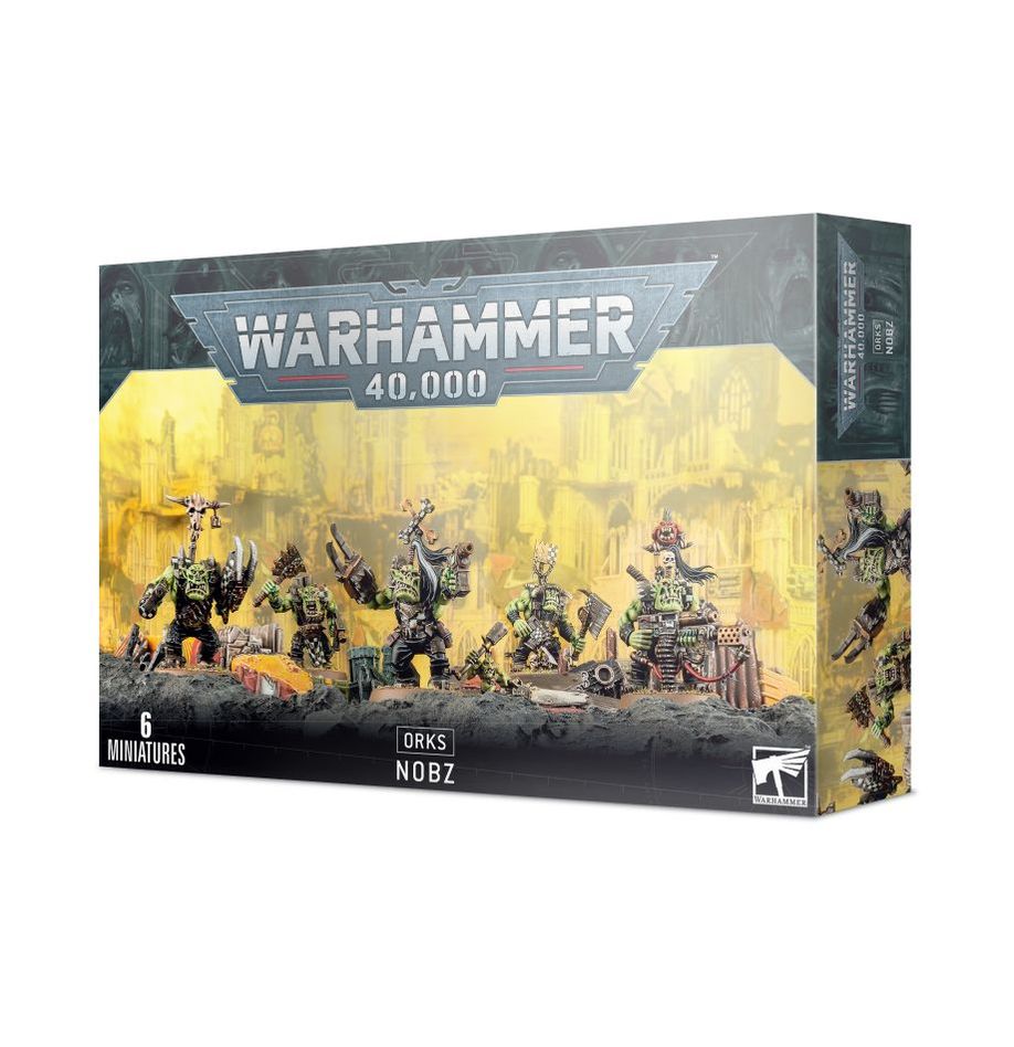 Warhammer 40k: Orks - Nobz (ONLINE ORDER ONLY)