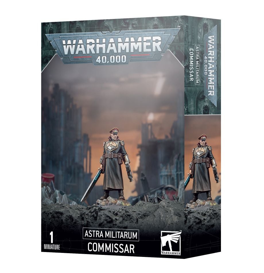 Warhammer 40K: Astra Militarum - Commissar (ONLINE ORDER ONLY)