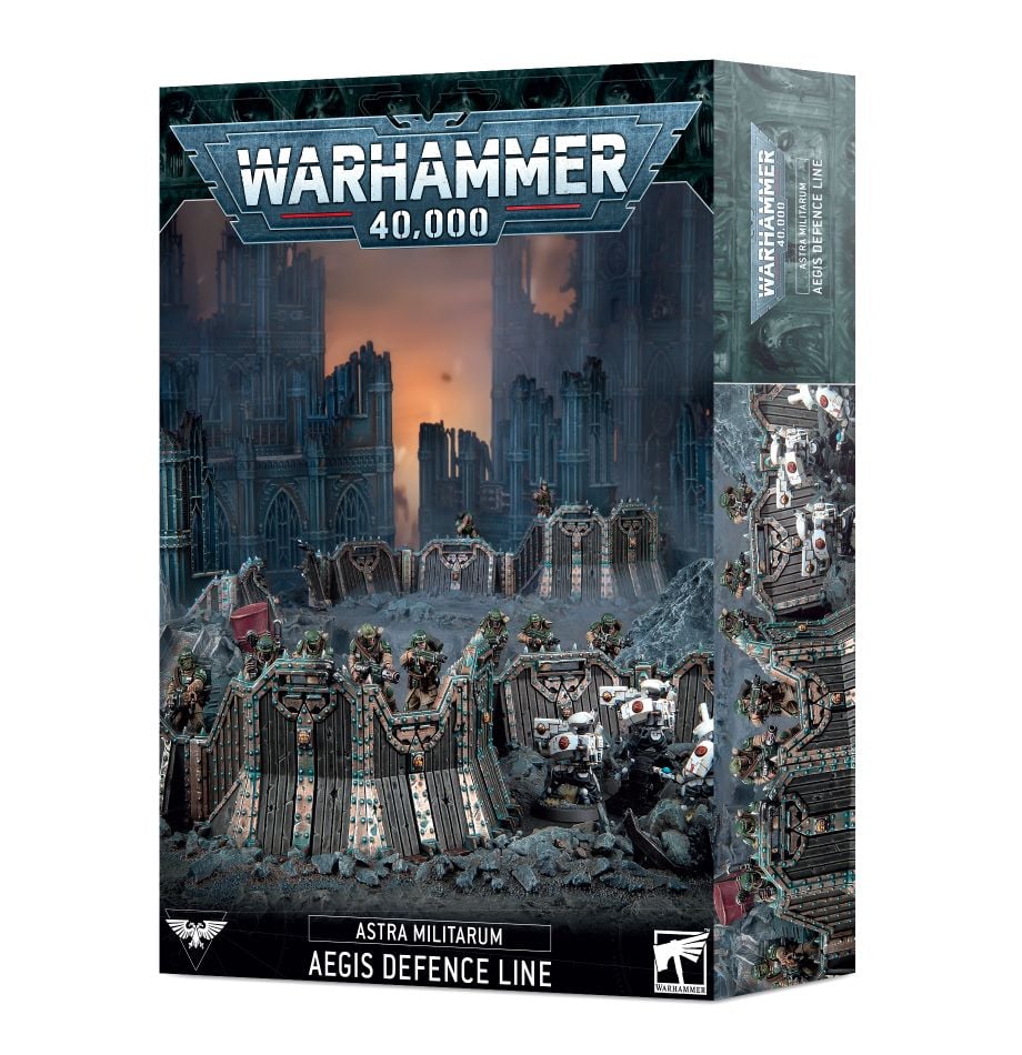 Warhammer 40K: Astra Militarum - Aegis Defence Line (ONLINE ORDER ONLY)