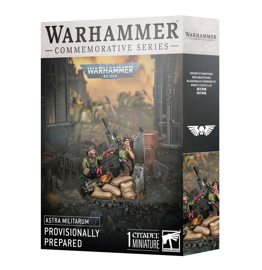 Warhammer 40k: Astra Militarum - Provisionally Prepared (ONLINE ORDER ONLY)