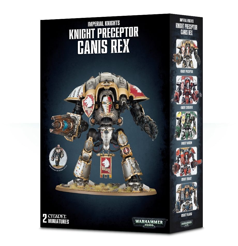 Warhammer 40K: Imperial Knights - Knight Preceptor Canis Rex (ONLINE ORDER ONLY)