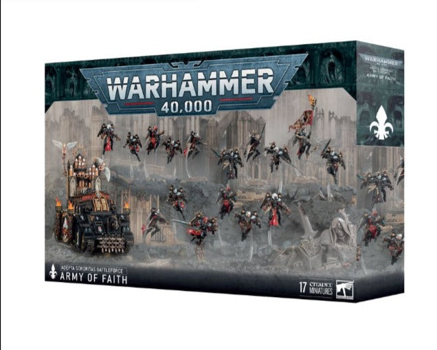 Warhammer 40k Battleforce: Adepta Sororitas - Army of Faith (ONLINE ORDER ONLY)