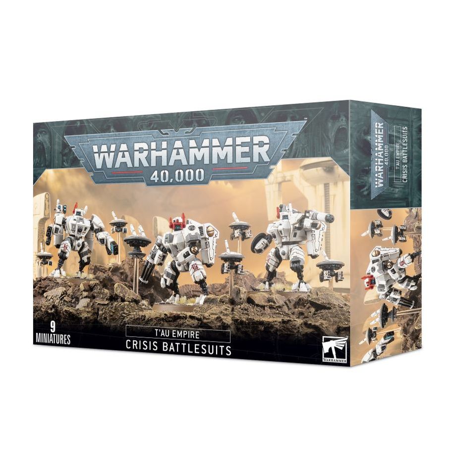 Wahammer 40k: T'au Empire - Crisis Battlesuits (ONLINE ORDER ONLY)
