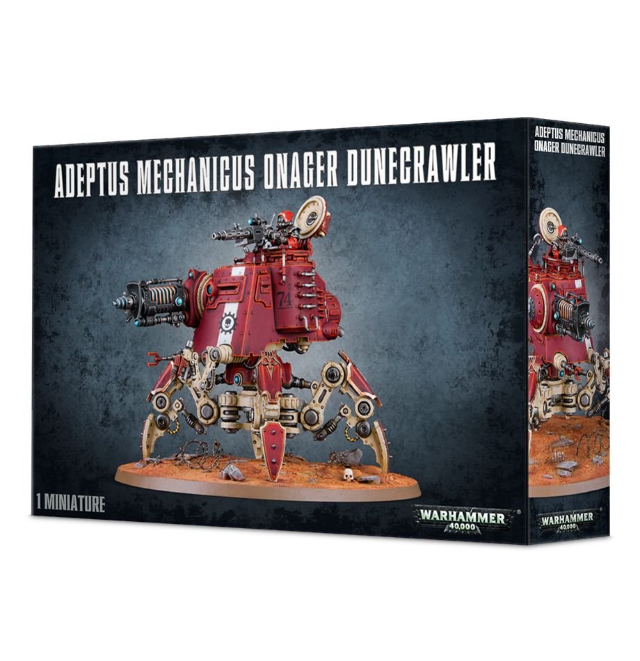 Warhammer 40K: Adeptus Mechanicus - Onager Dunecrawler (ONLINE ORDER ONLY)