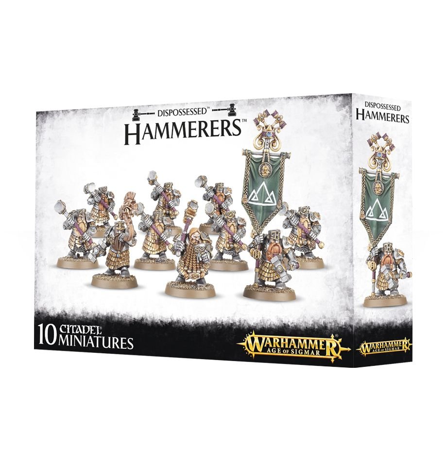 Warhammer: Cities of Sigmar - Hammerers/Longbeards (ONLINE ORDER ONLY)