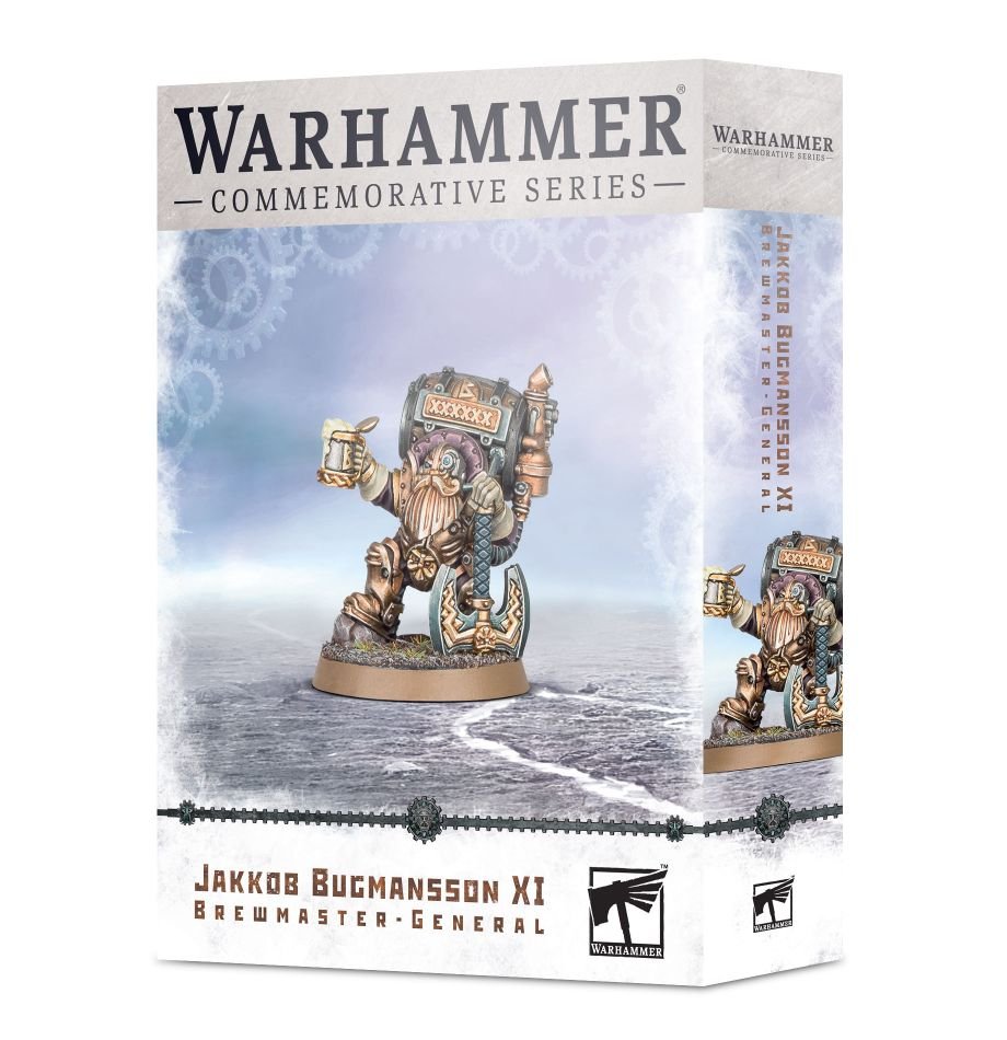 Warhammer: Kharadron Overlords Jakkob Bugmansson XI Brewmaster-General (ONLINE ORDER ONLY)