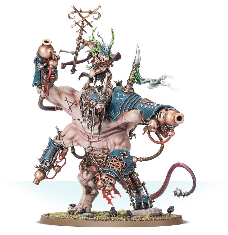 Warhammer: Skaven - Thanquol and Boneripper (ONLINE ORDER ONLY)