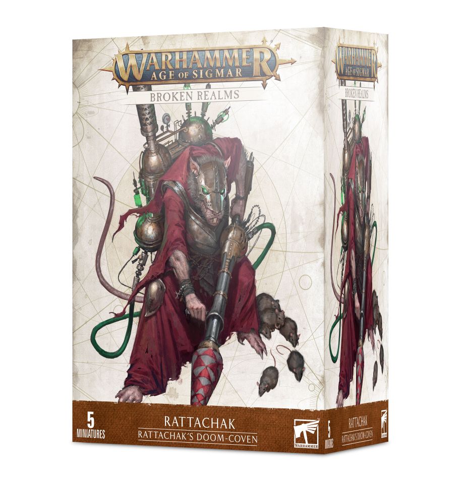 Warhammer: Broken Realms - Rattachak - Rattachak's Doom-coven (ONLINE ORDER ONLY)
