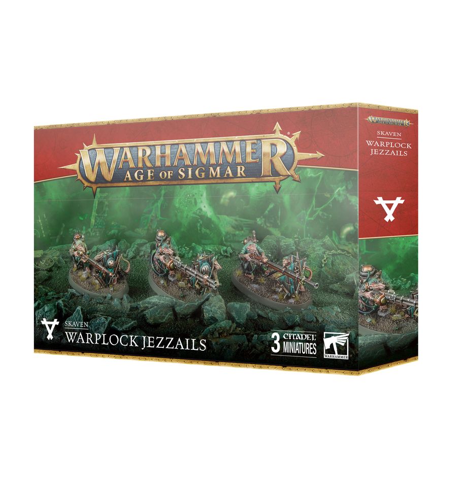 Warhammer: Skaven - Warplock Jezzails (ONLINE ORDER ONLY)