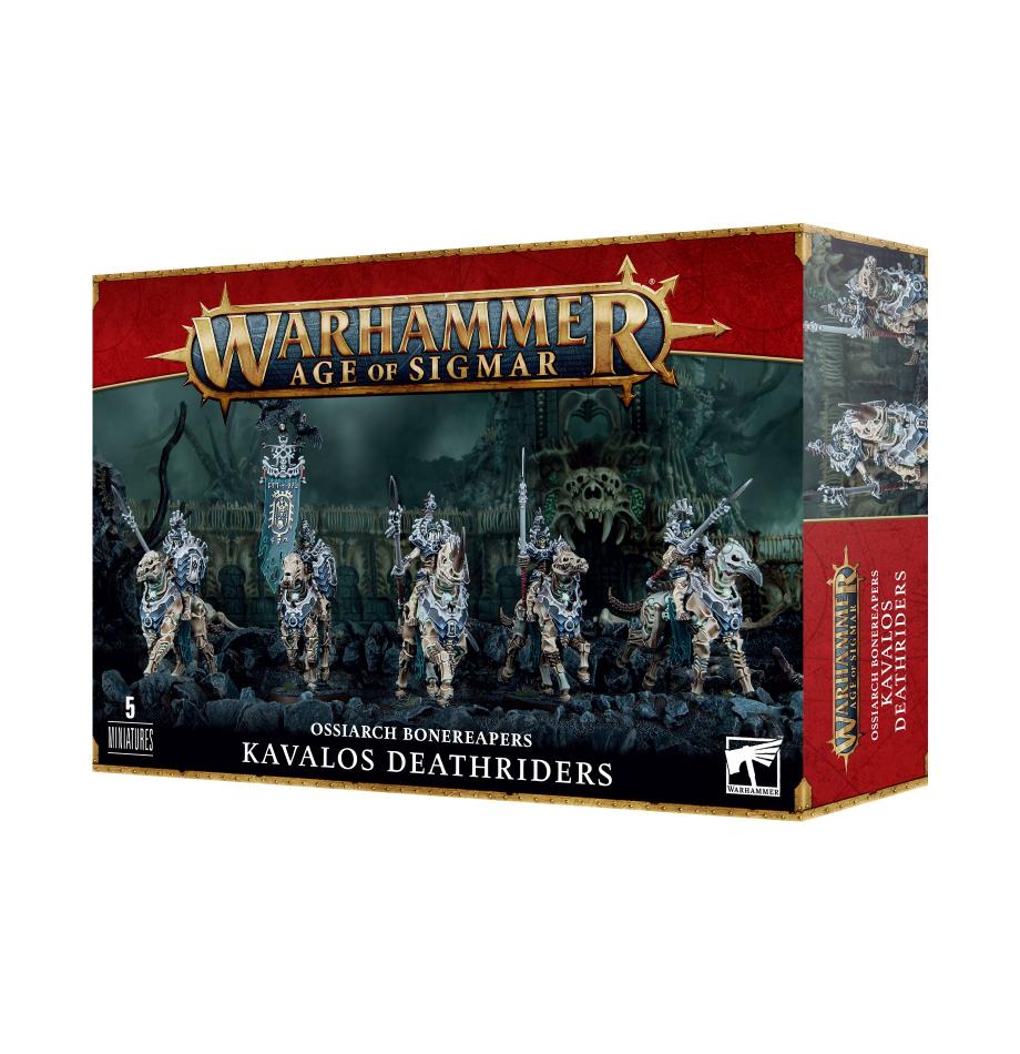 Warhammer: Ossiarch Bonereapers - Kavalos Deathriders (ONLINE ORDER ONLY)