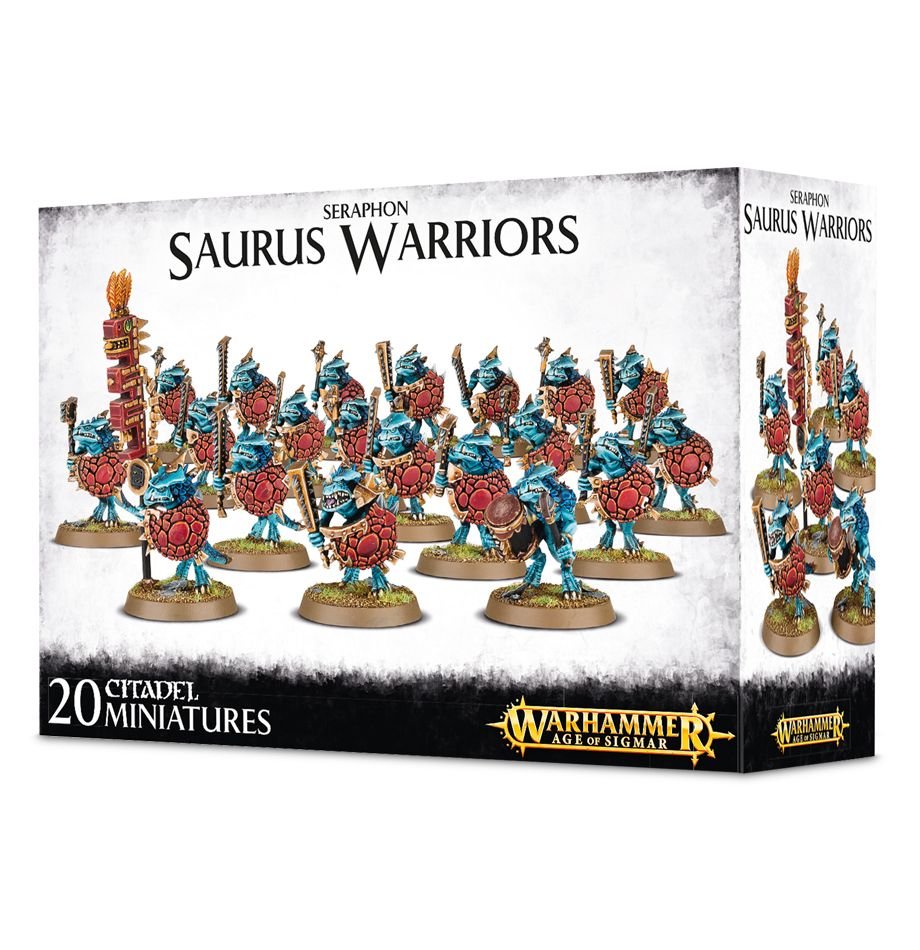 Warhammer: Seraphon - Saurus Warriors (ONLINE ORDER ONLY)