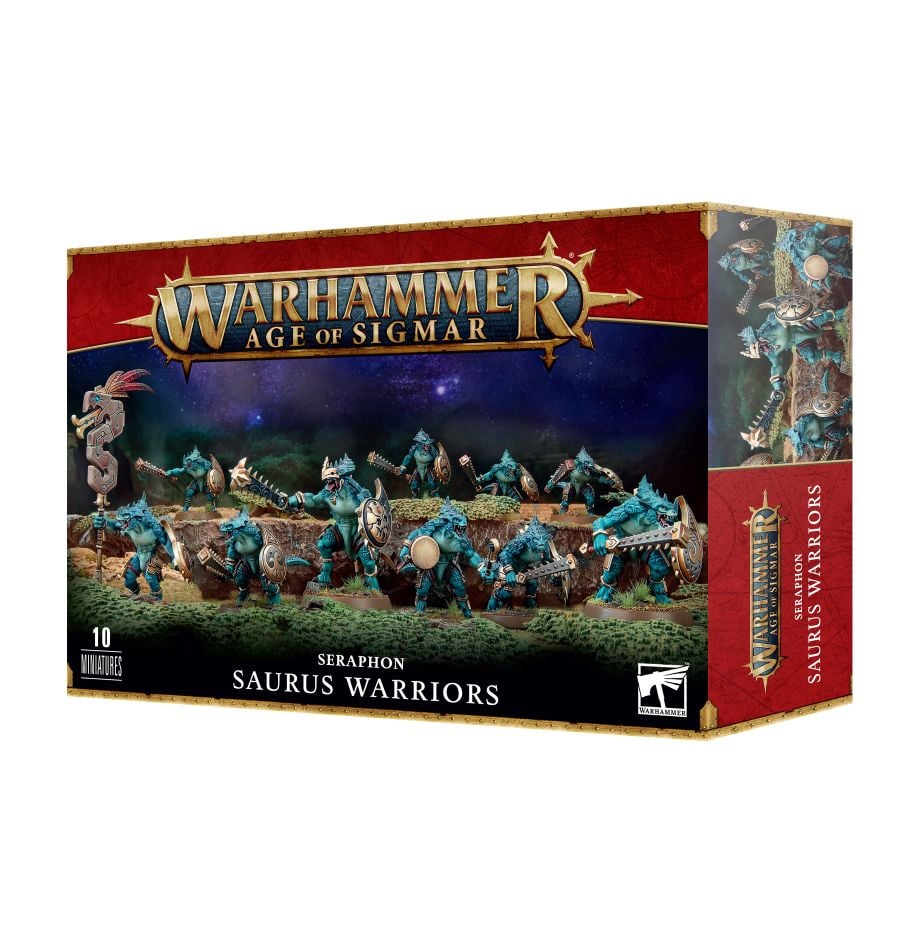 Warhammer: Seraphon - Saurus Warriors (ONLINE ORDER ONLY)