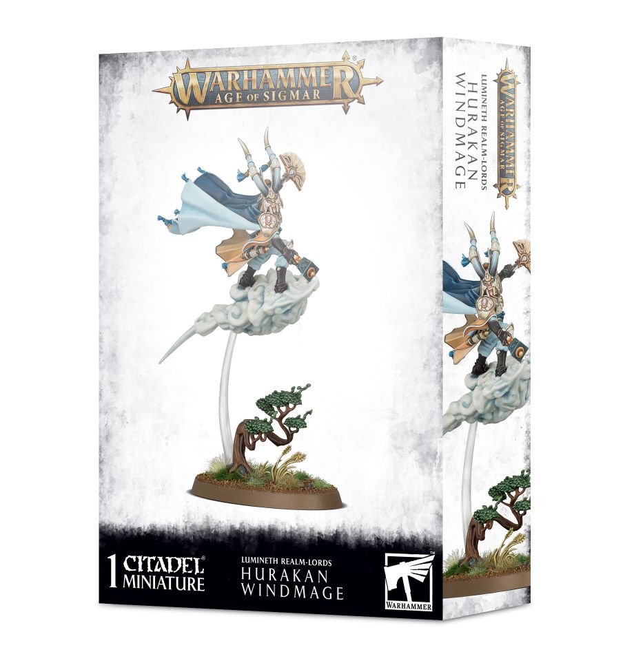 Warhammer: Lumineth Realm-lords - Hurakan Windmage (ONLINE ORDER ONLY)