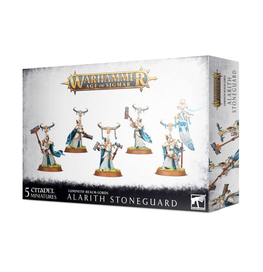 Warhammer: Lumineth Realm-lords - Alarith Stoneguard (ONLINE ORDER ONLY)