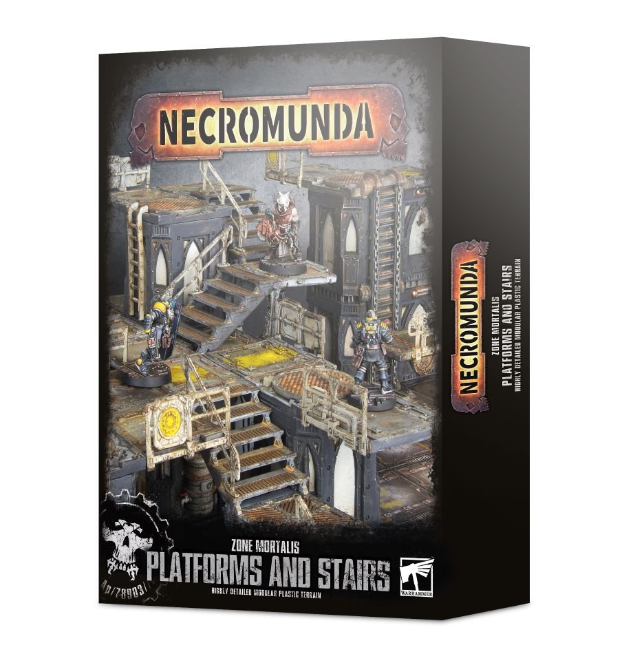 Necromunda: Zone Mortalis - Platforms and Stairs (ONLINE ORDER ONLY)