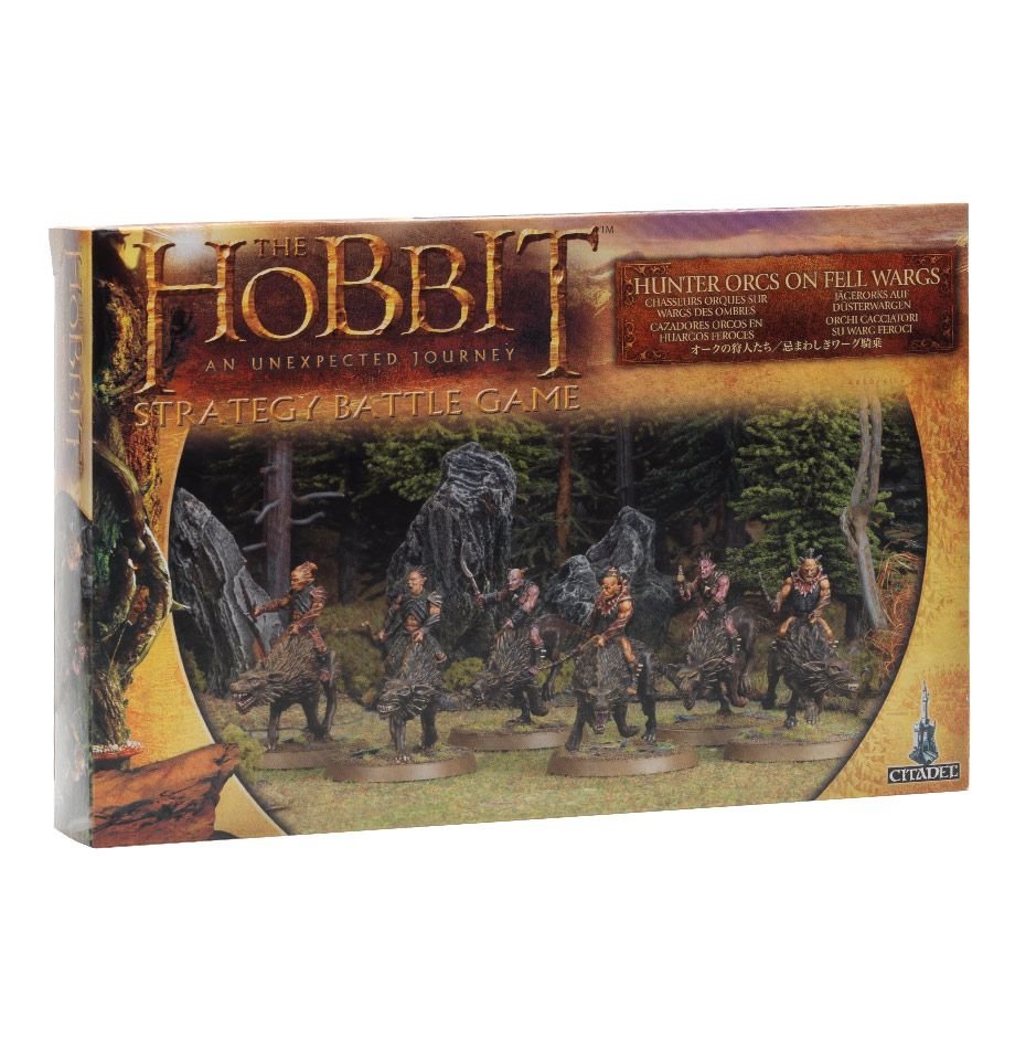 The Hobbit: Hunter Orcs on Fell Wargs (ONLINE ORDER ONLY)