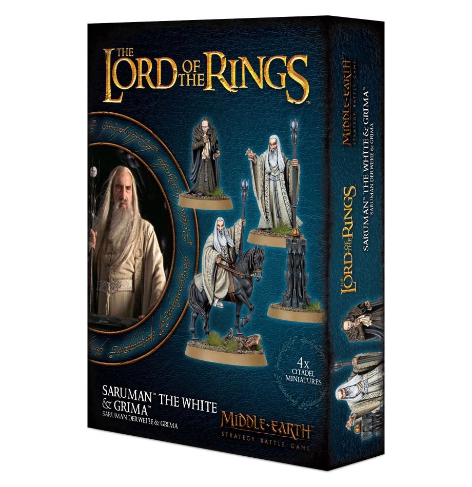 The Lord of the Rings - Saruman the White & Gríma (ONLINE ORDER ONLY)