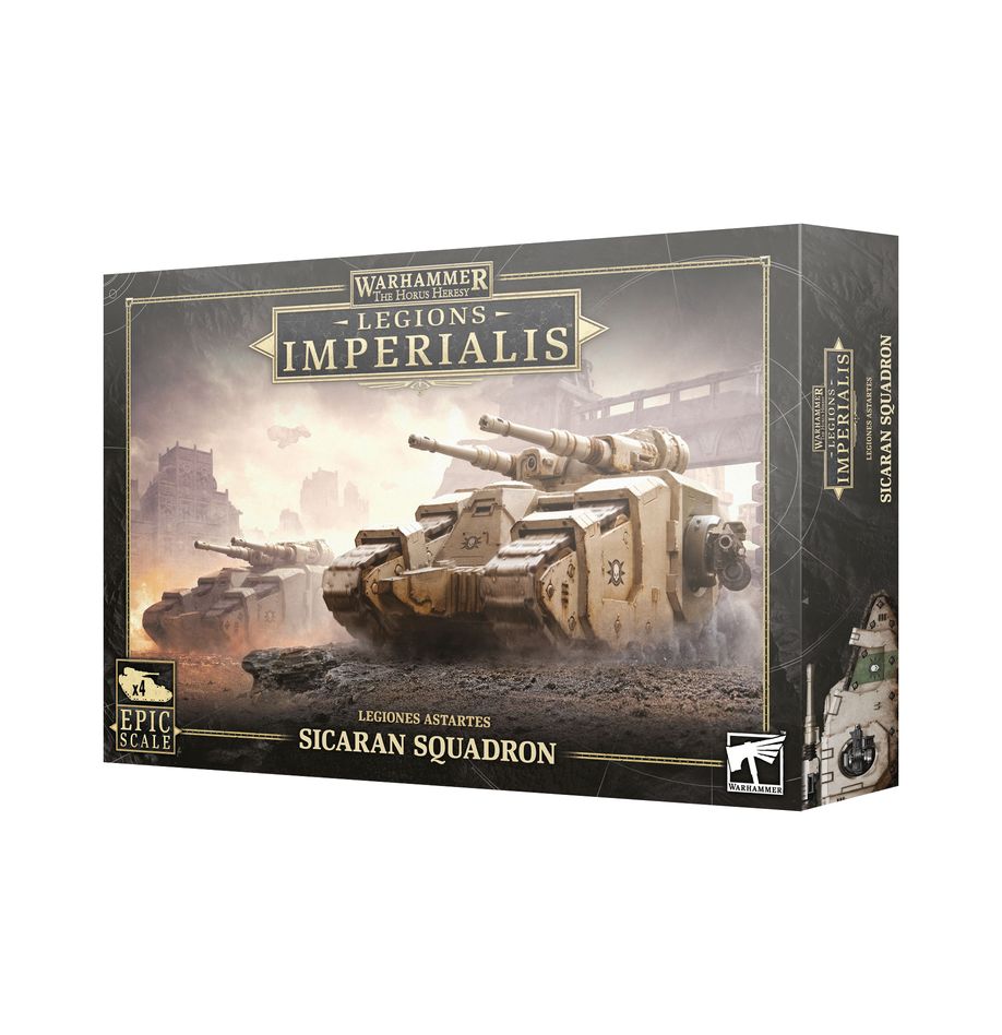 Warhammer Legions Imperialis: Sicaran Squadron (ONLINE ORDER ONLY)