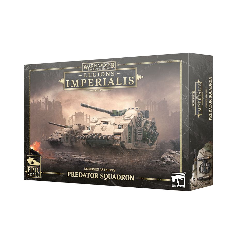 Warhammer Legions Imperialis: Predator Squadron (ONLINE ORDER ONLY)