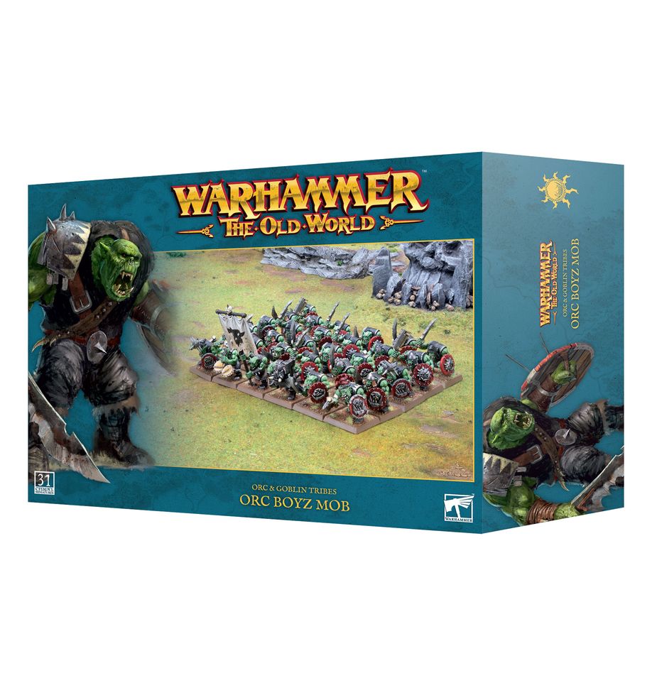 Warhammer: The Old World - Orc & Goblin Tribes - Orc Boyz Mob (ONLINE ORDER ONLY)