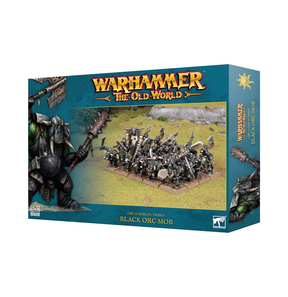Warhammer: The Old World - Orc & Goblin Tribes - Black Orc Mob (ONLINE ORDER ONLY)