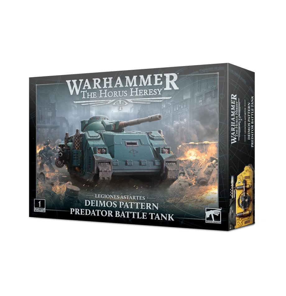 Warhammer: The Horus Heresy - Deimos Pattern Predator Battle Tank (ONLINE ORDER ONLY)