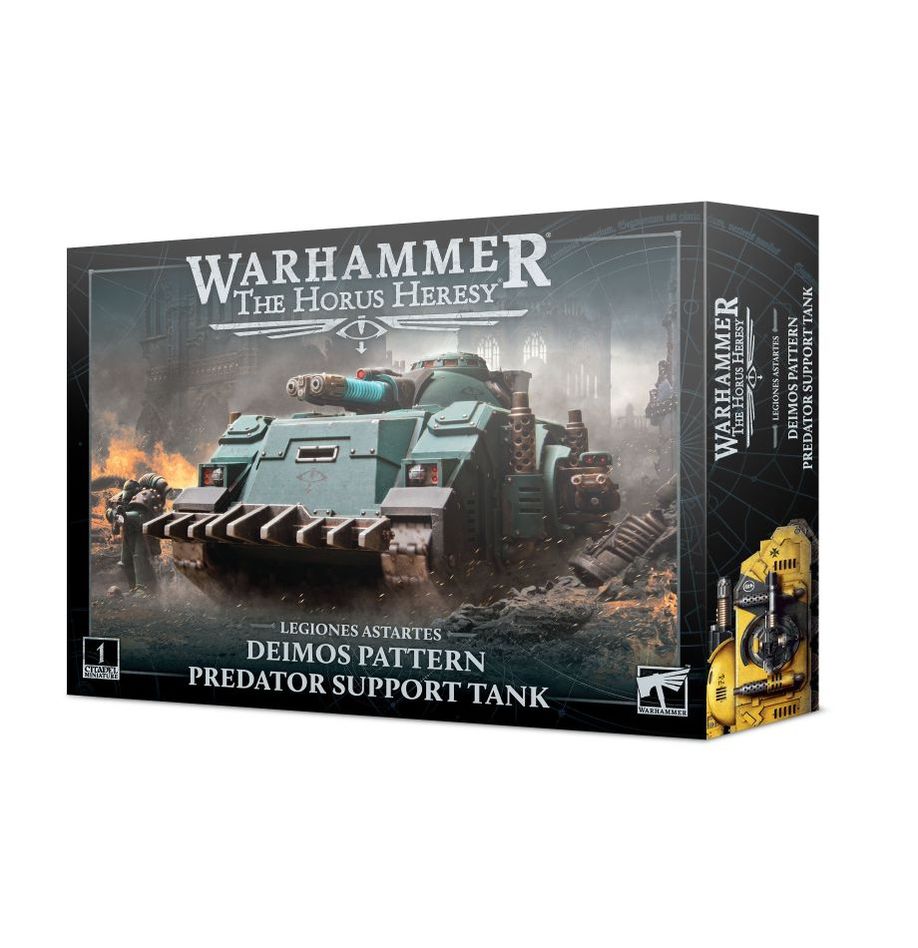 Warhammer: The Horus Heresy - Legiones Astartes Deimos Pattern Predator Support Tank (ONLINE ORDER ONLY)