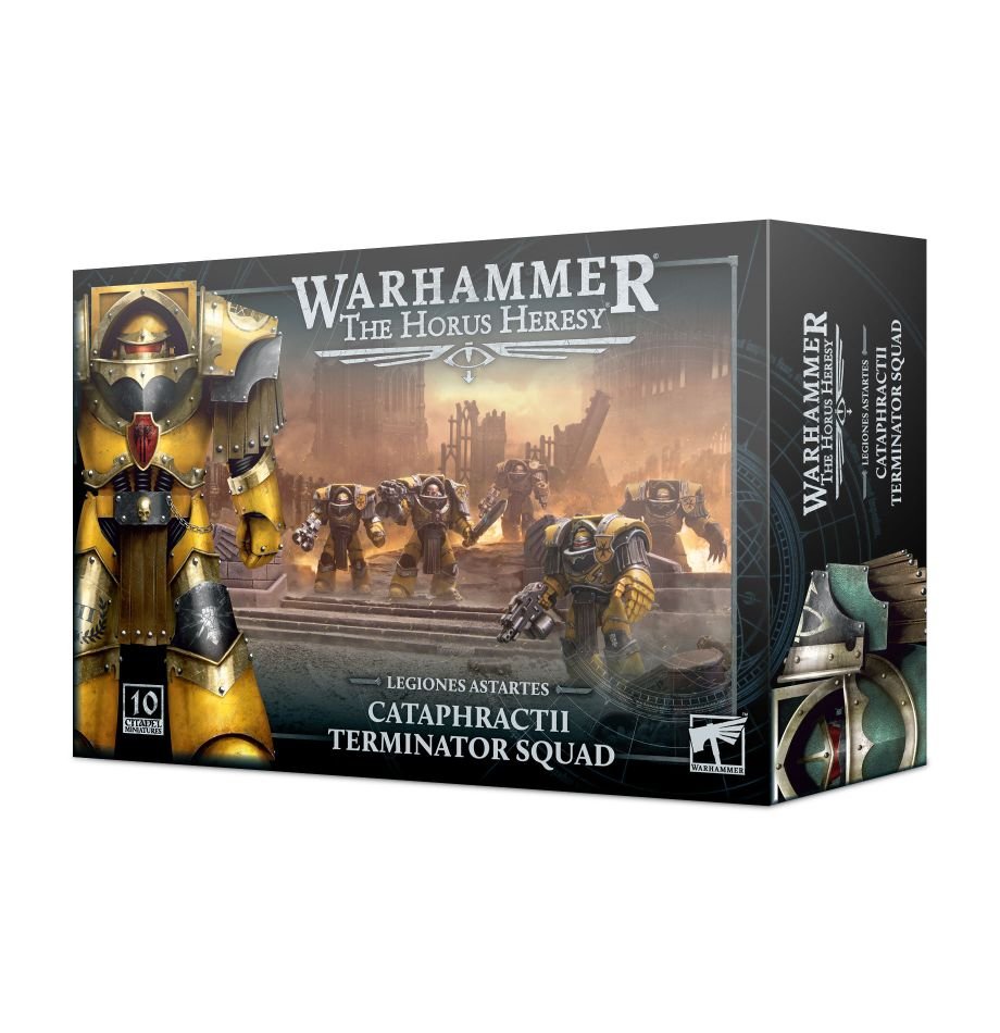Warhammer 40K: The Horus Heresy – Legion Cataphractii Terminator Squad (ONLINE ORDER ONLY)