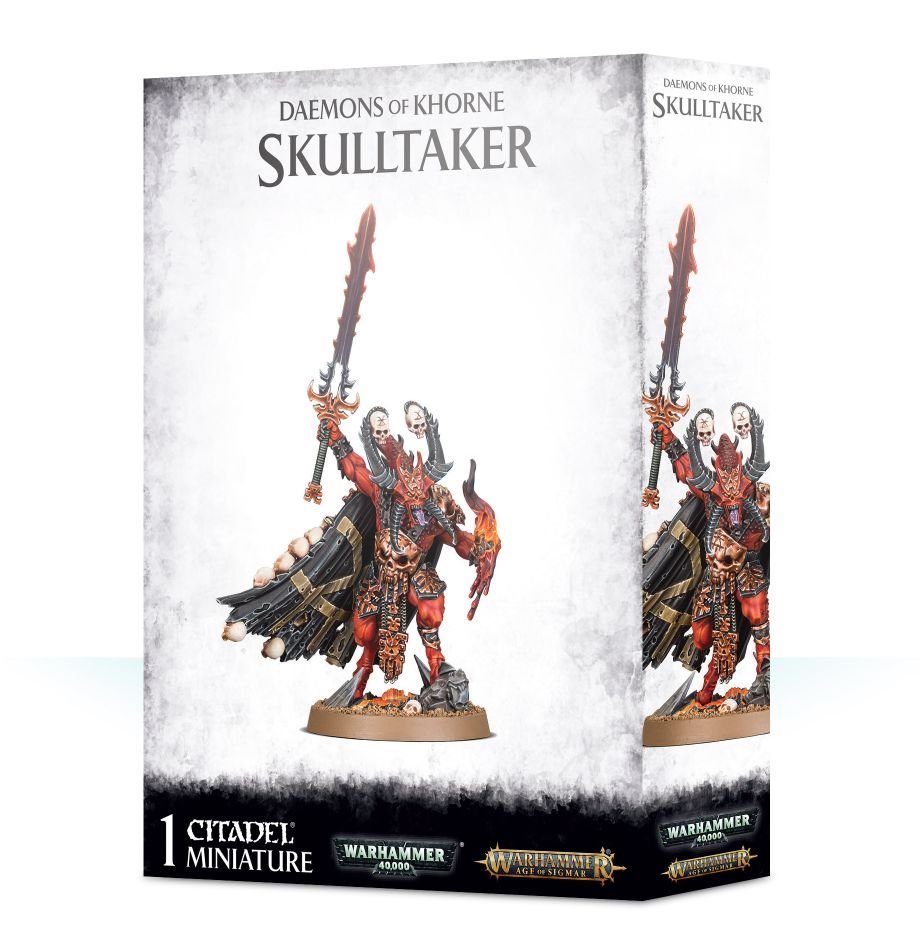 Warhammer 40K: Chaos Daemons - Khorne Skulltaker (ONLINE ORDER ONLY)