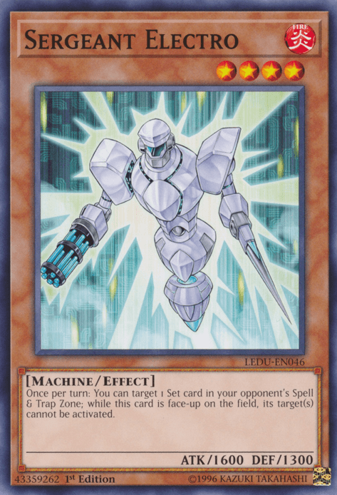 Sergeant Electro [LEDU-EN046] Common (ONLINE ORDER ONLY)