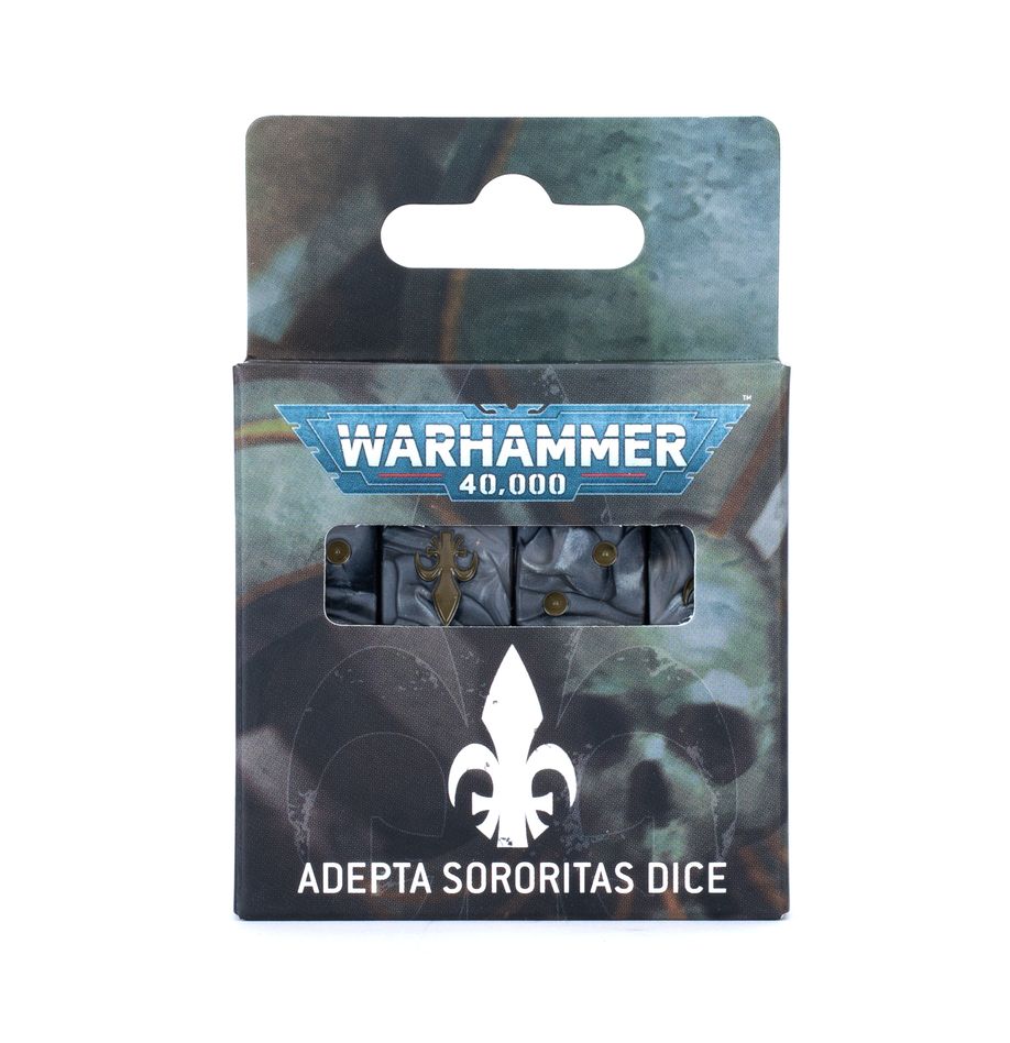 Warhammer 40k Dice: Adepta Sororitas (ONLINE ORDER ONLY)